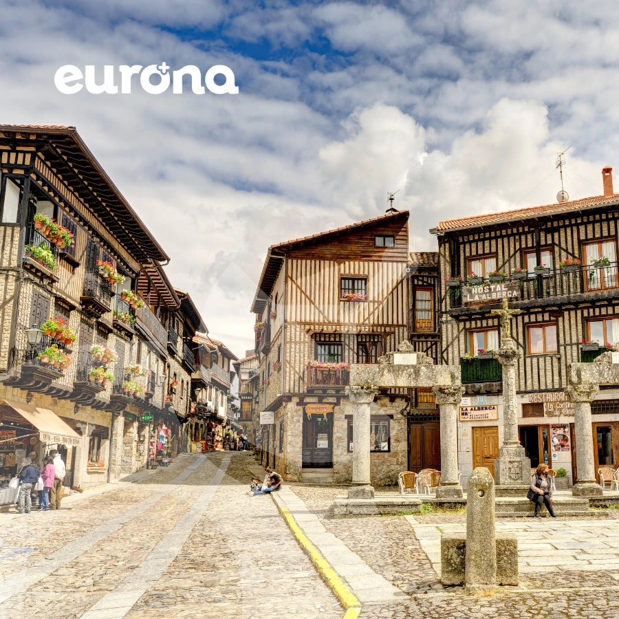 Plaza Mayor La Alberca, Francia