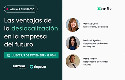 Información sobre el Webinar de Eurona y Anfix